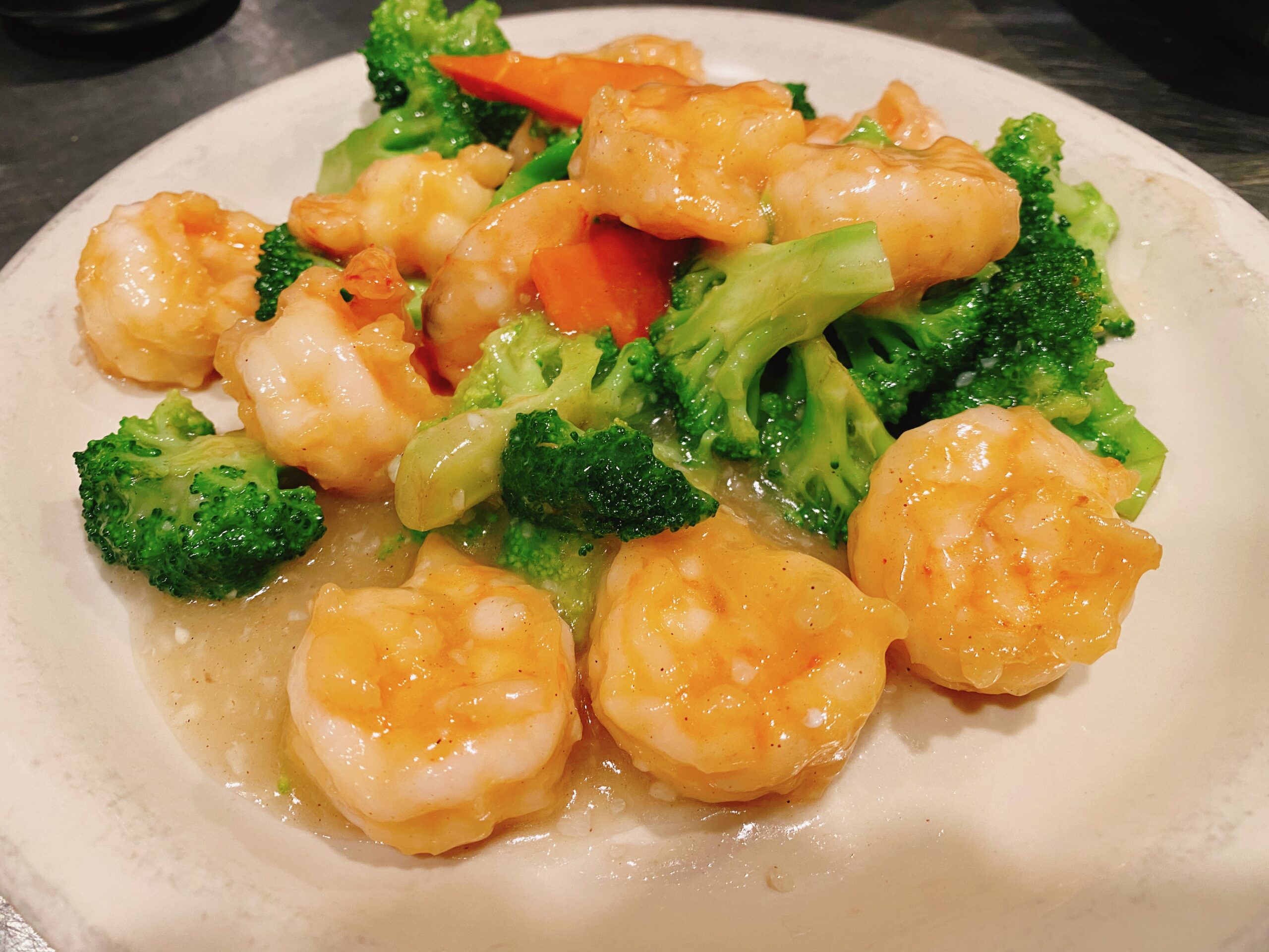 芥兰虾 Fried Broccoli Shrimp