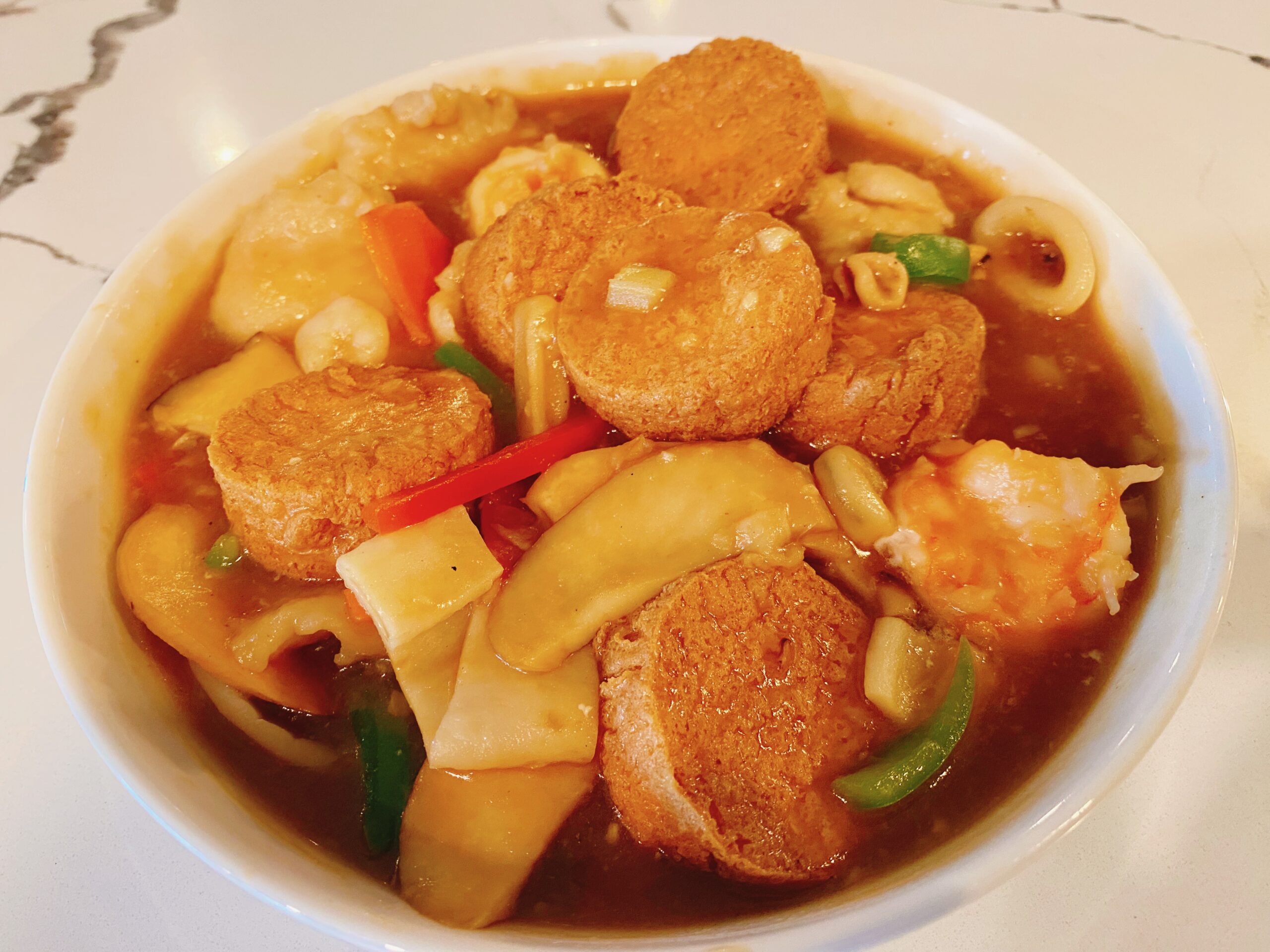 海鲜玉子豆腐 Seafood Tofu