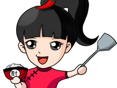cooking girl logo