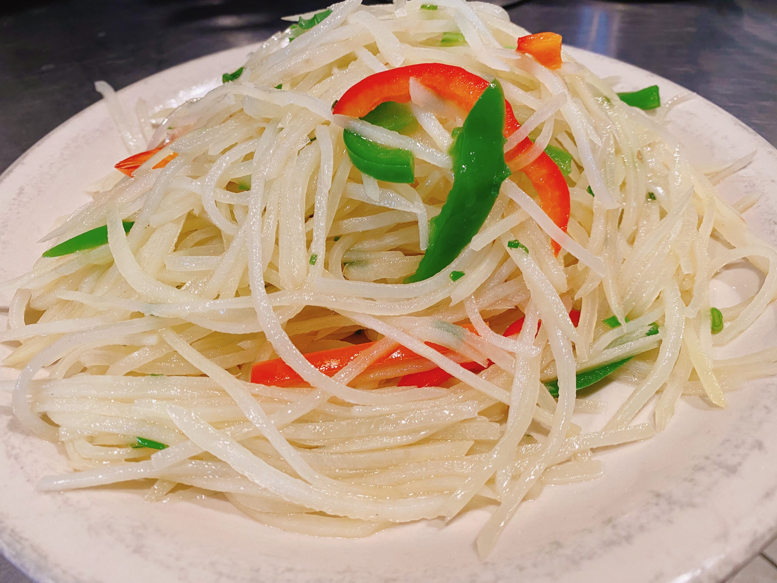 青椒土豆丝 Pepper VS Potatoes
