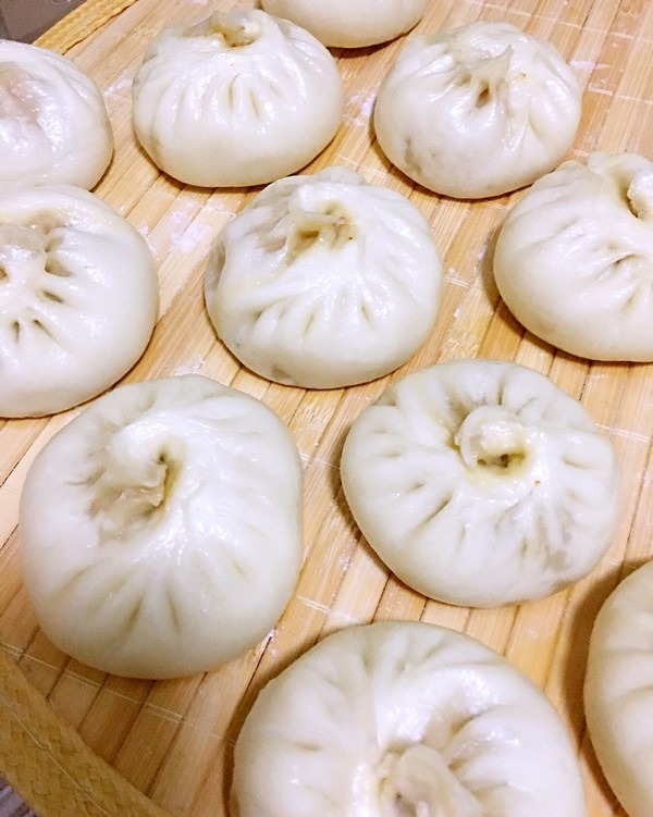 猪肉大葱包 （6个）红烧味—冷冻