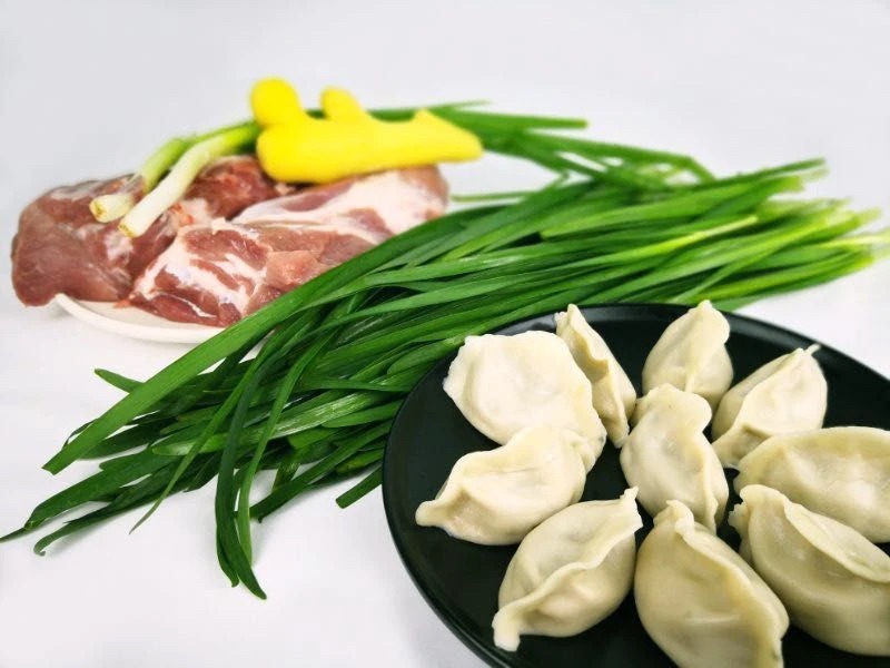韭菜猪肉水饺冷冻（12个）